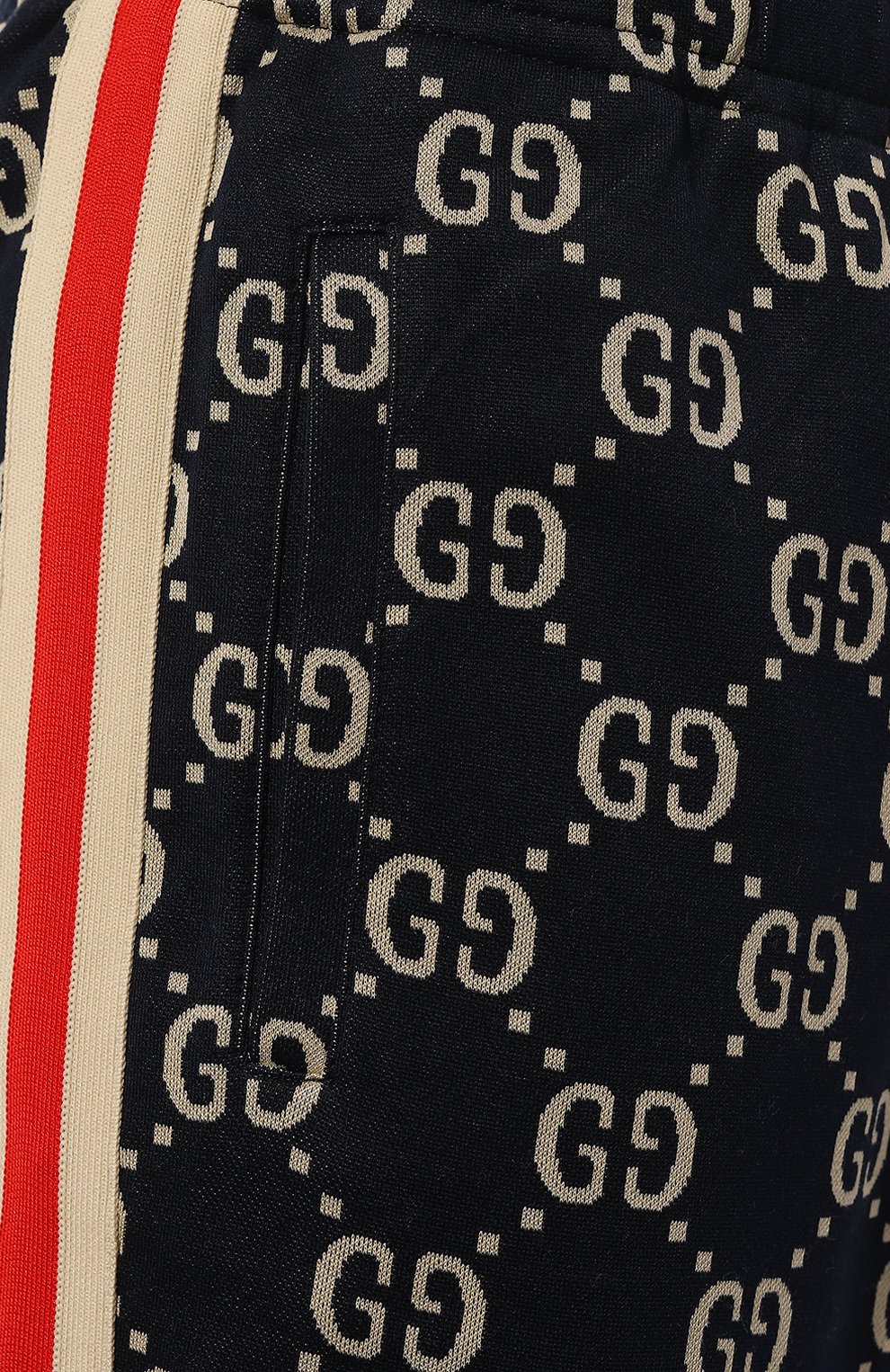 Хлопковые джоггеры GUCCI, арт. 496920 X9V05, фото 5