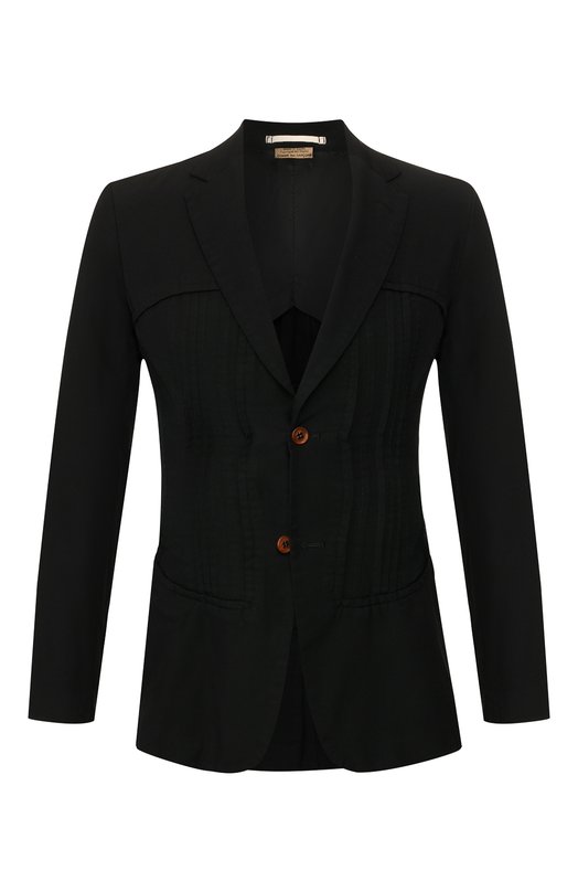 

Однобортный пиджак Comme Des Garcons Homme Plus, Чёрный