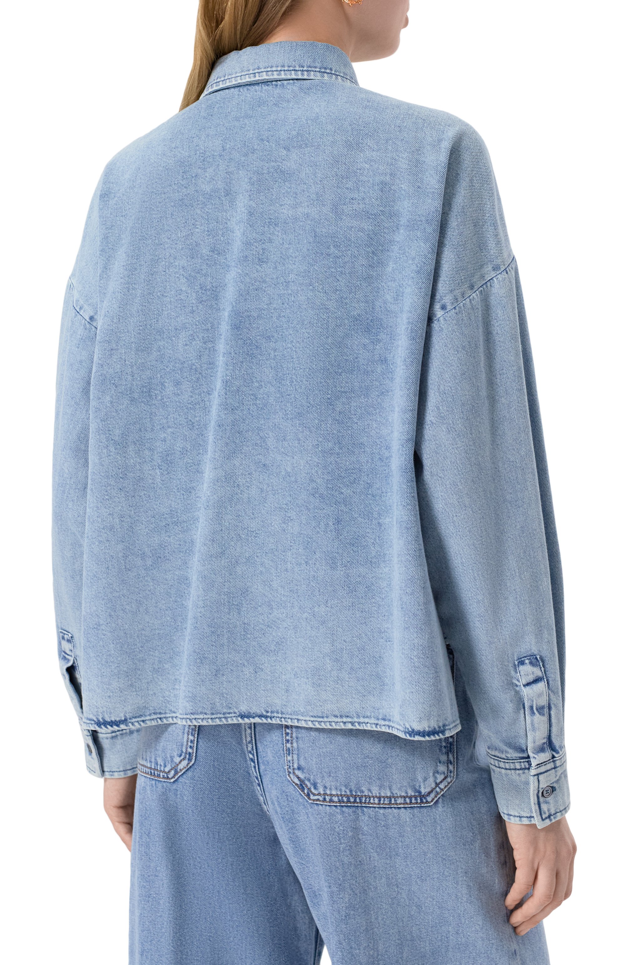 Джинсовая рубашка WEEKEND MAX MARA, арт. ZEMIRA, фото 4