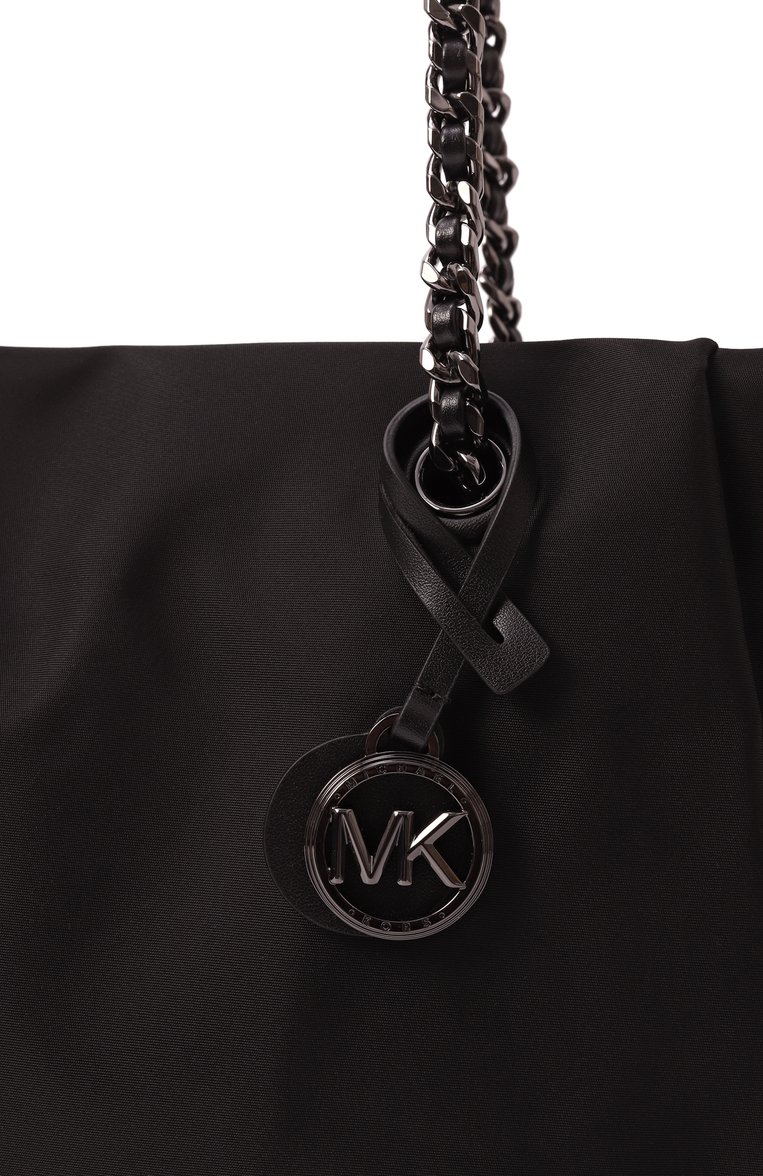 Женская сумка-тоут georgia MICHAEL MICHAEL KORS черного цвета, арт. 30R5SI0T1C | Фото 3 (Размер: large; Драгоценные камни: Проставлено; Материал сплава: Проставлено; Материал: Текстиль)