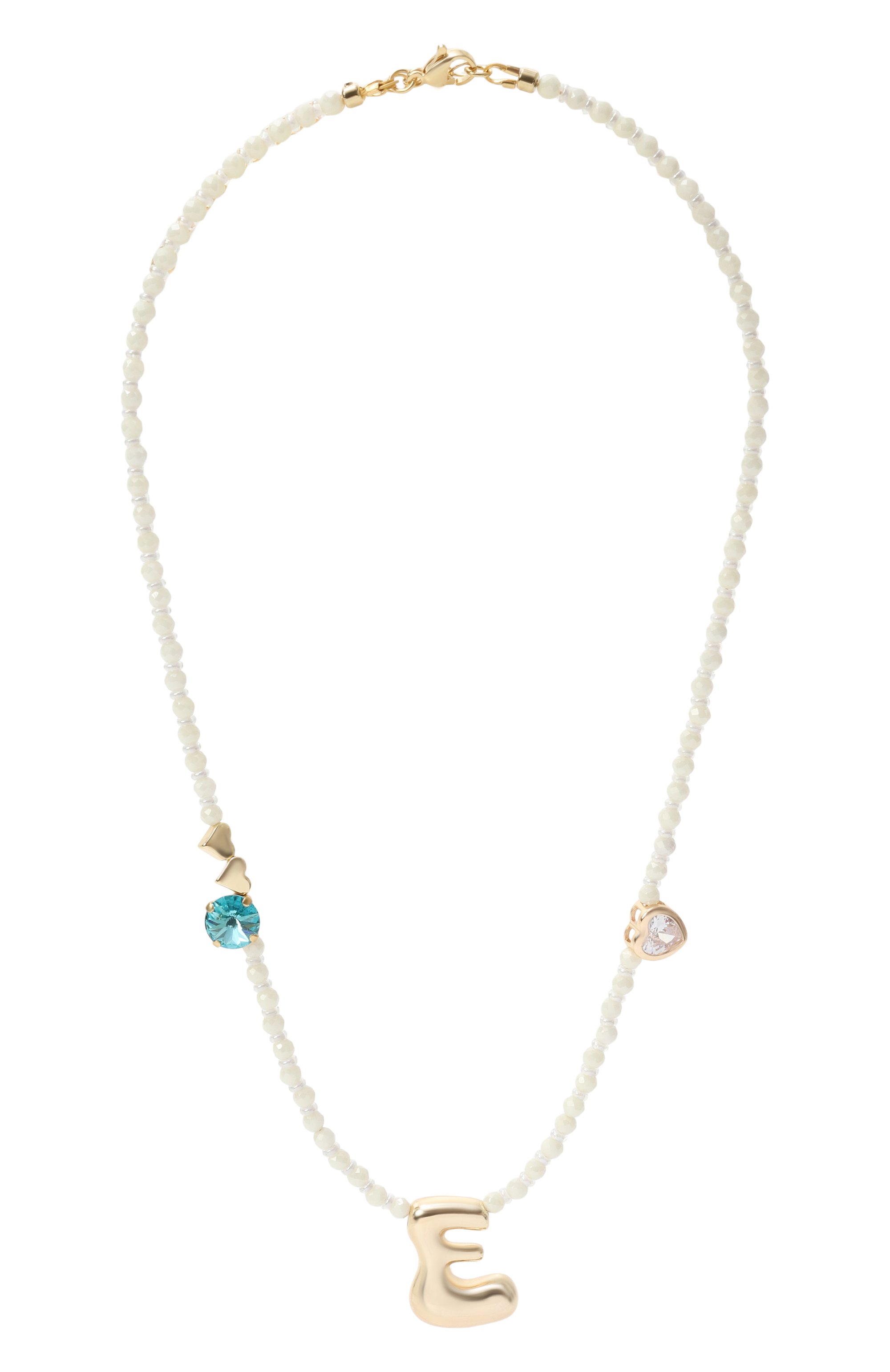 Колье PINK.OLIVKA молочного цвета по цене 11590 руб., арт. PO-70064, фото 1 Колье PINK.OLIVKA, арт. PO-70064, фото 1