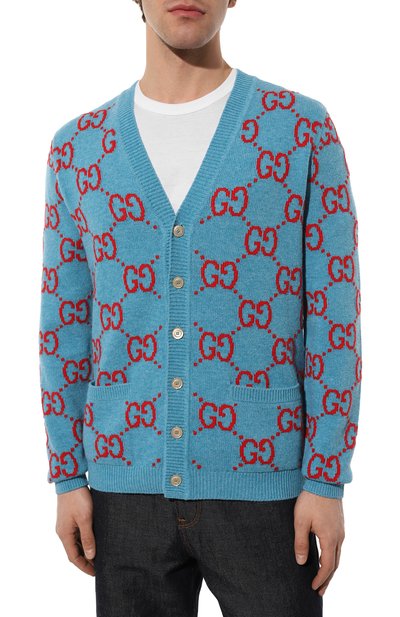 Шерстяной кардиган GUCCI, арт. 674043 XKB3V, фото 3
