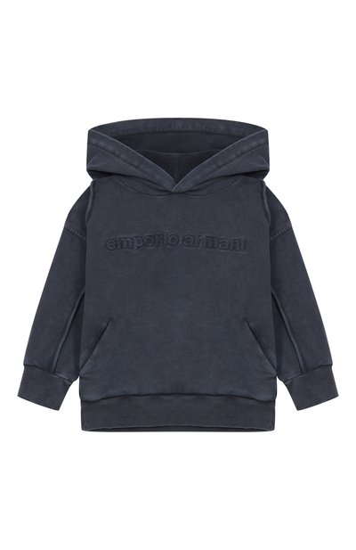 Хлопковое худи EMPORIO ARMANI, арт. EB000465/AF16138