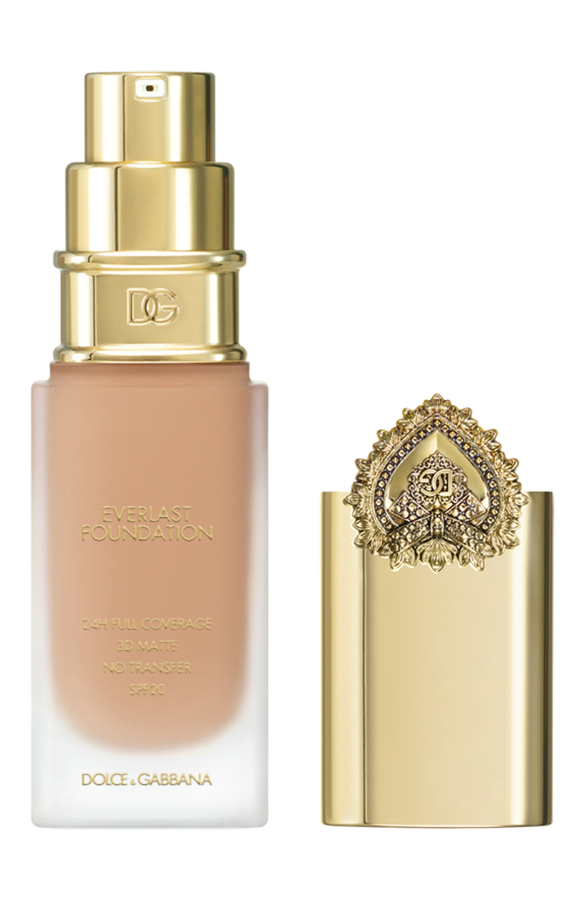 Стойкий матовый тональный крем everlast foundation spf20 pa+++, оттенок 15n light medium (27ml) DOLCE & GABBANA, арт. 8057971180677, фото 3