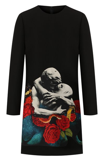 Женское платье из смеси шерсти и шелка VALENTINO, арт. SB0VAPA71CF