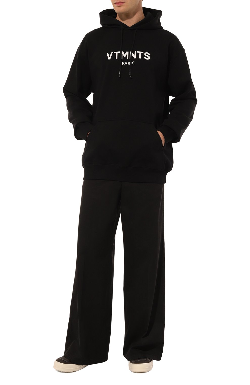 Хлопковые брюки PALM ANGELS, арт. PMCA166F24FAB001, фото 2