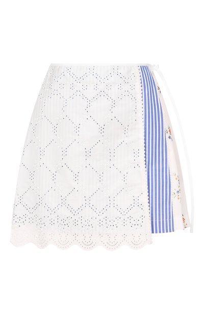 Женская хлопковая юбка MSGM, арт. 4041MDD15Y/267157