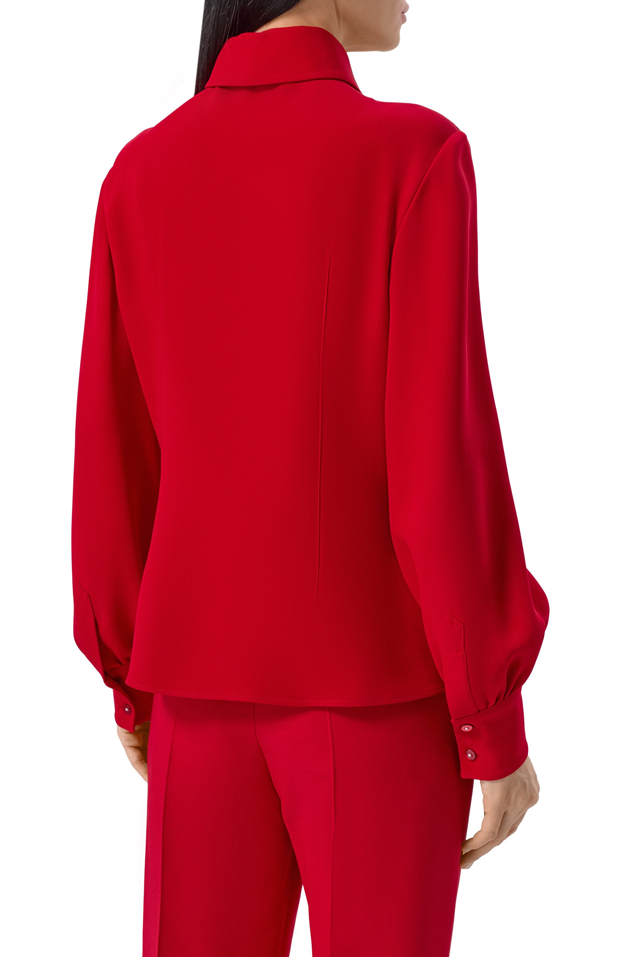 Шелковая блузка VALENTINO, арт. 8B3AB840/1MM, фото 4