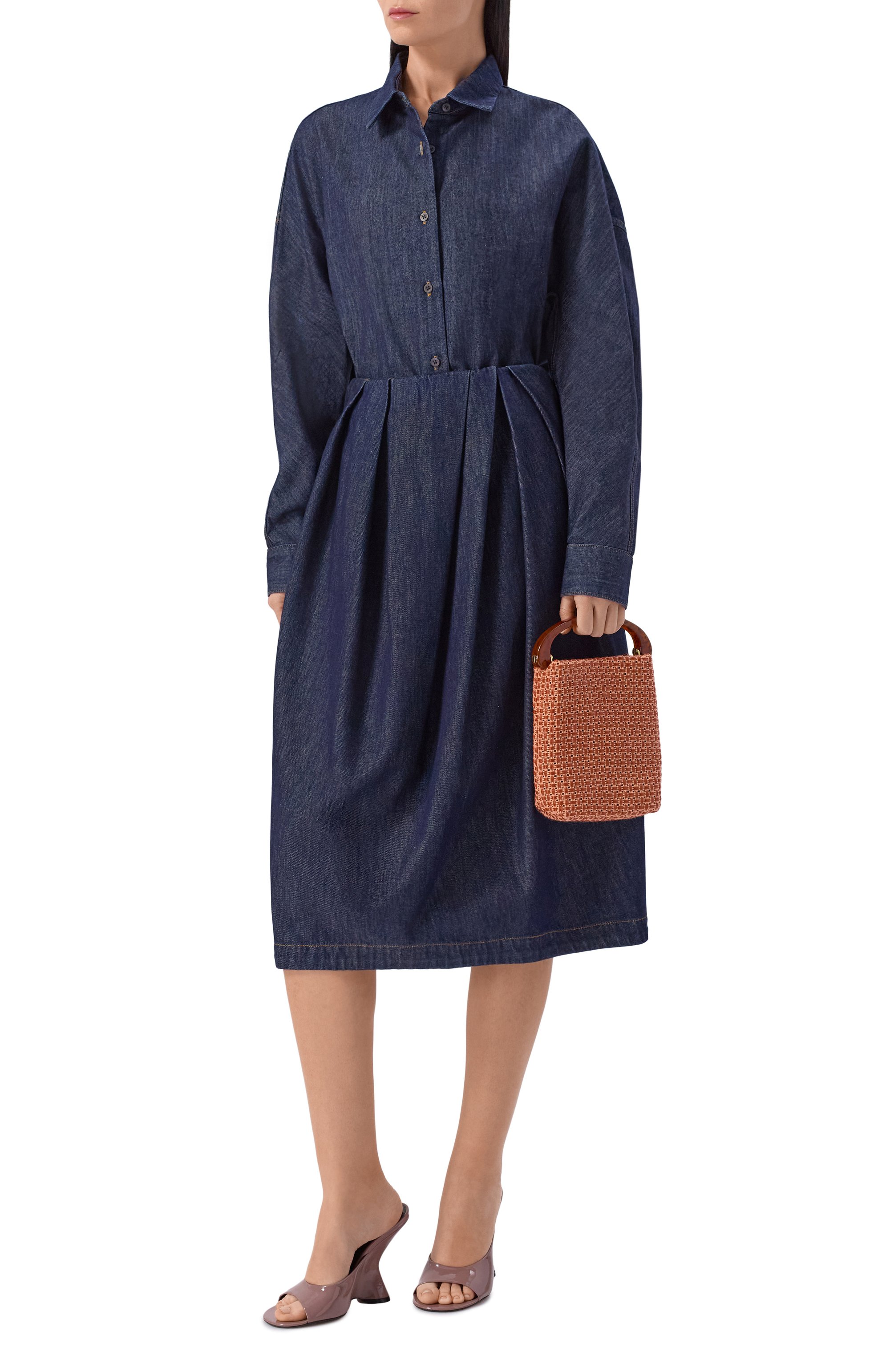 Сумка DRIES VAN NOTEN оранжевого цвета по цене 74900 руб., арт. 011523/0901, фото 3 Сумка DRIES VAN NOTEN, арт. 011523/0901, фото 3