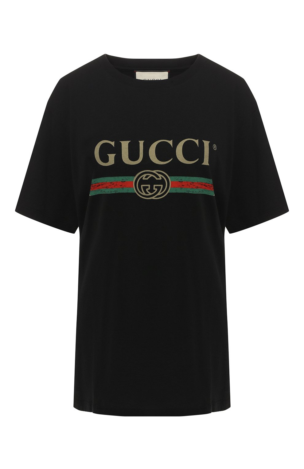 Хлопковая футболка GUCCI, арт. 457095/X5L89, фото 1