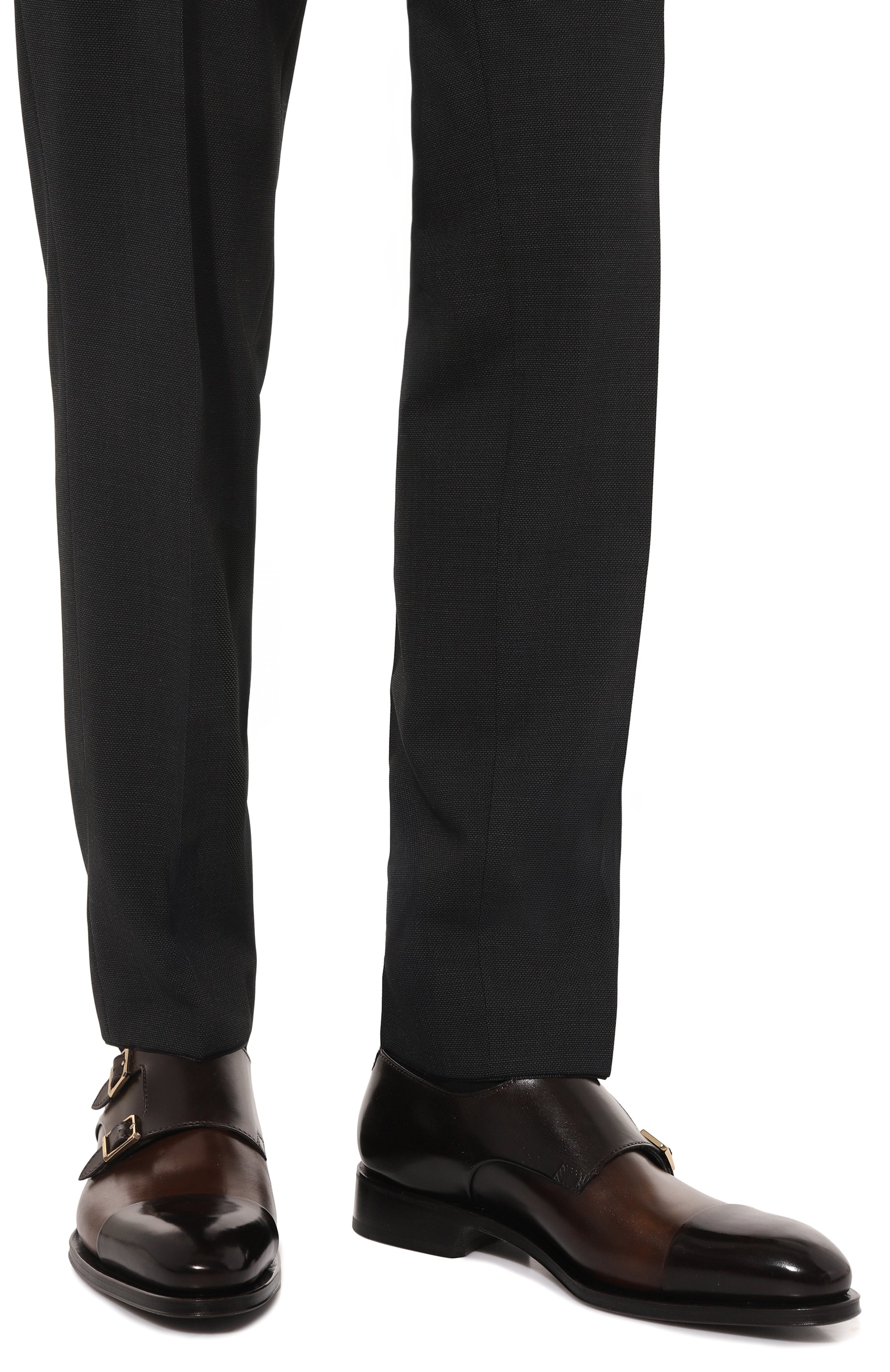 Кожаные монки carter SANTONI, арт. MCCG17736MC8HSJ6, фото 3