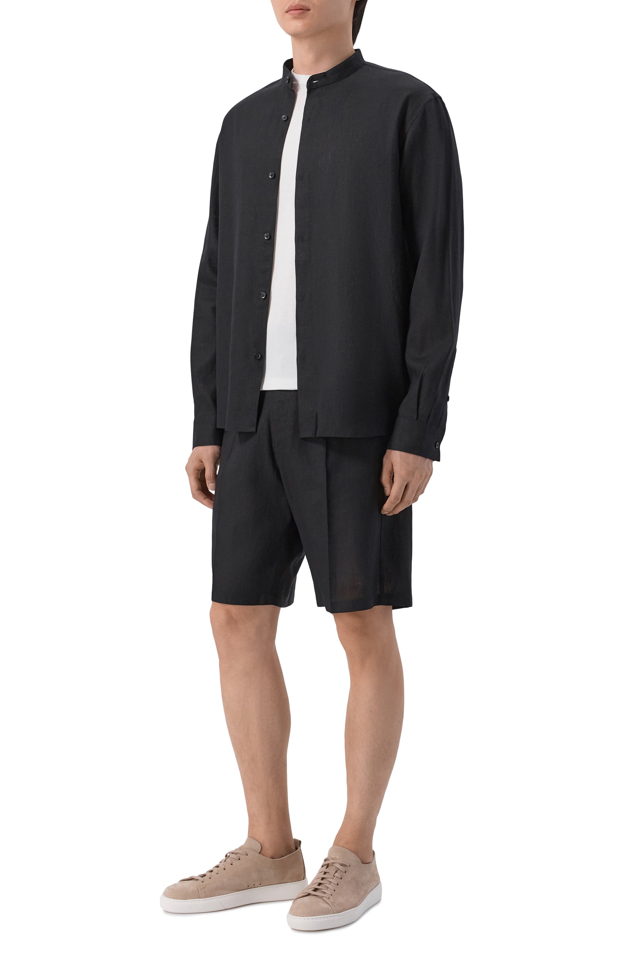 Рубашка изо льна и вискозы HINNOMINATE, арт. HMABM01550, фото 2