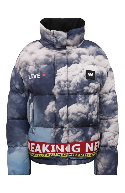 

Пуховик Venera Arapu, Голубой