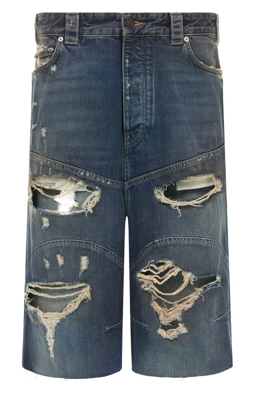 Джинсовые шорты Balenciaga 831689/TSW71 Синий 831689/TSW71