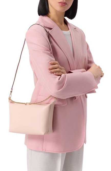 Женская сумка furla nuvola mini FURLA розового цвета, арт. WE00662/BX3104 | Фото 2 (Размер: mini; Ремень/цепочка: На ремешке; Драгоценные камни: Проставлено; Материал сплава: Проставлено; Материал: Натуральная кожа)