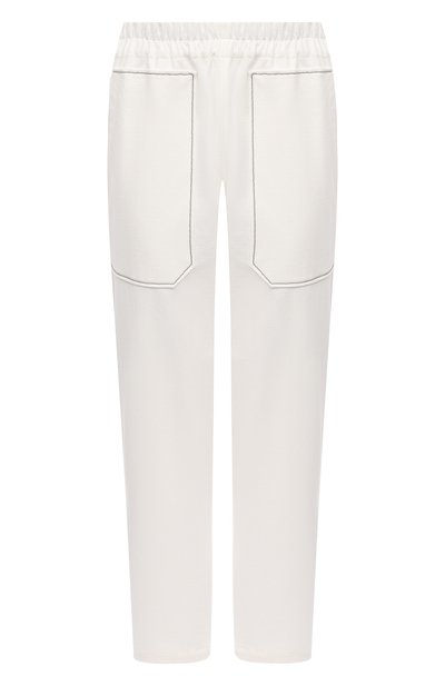 Женские хлопковые брюки BRUNELLO CUCINELLI, арт. MH827P7578