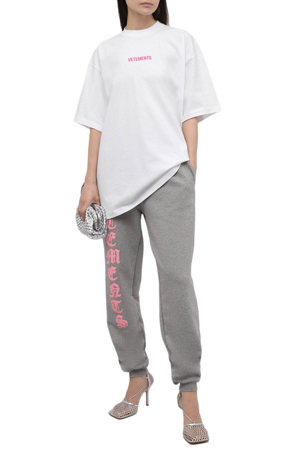Хлопковая футболка VETEMENTS, арт. UE52TR120W 1602/W, фото 2