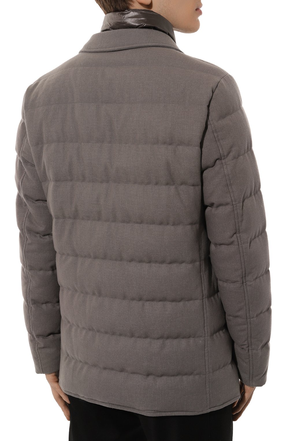 Пуховая куртка HERNO темно-серого цвета по цене 236500 руб., арт. PI001174U-RUS/33279, фото 4 Пуховая куртка HERNO, арт. PI001174U-RUS/33279, фото 4