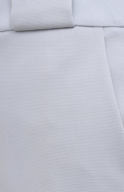 Шерстяные брюки GIORGIO ARMANI голубого цвета по цене 109500 руб., арт. 1SHPP0G5/T01HK, фото 5 Шерстяные брюки GIORGIO ARMANI, арт. 1SHPP0G5/T01HK, фото 5