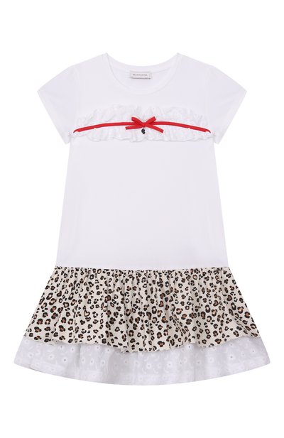 Хлопковое платье MONNALISA, арт. 11E907