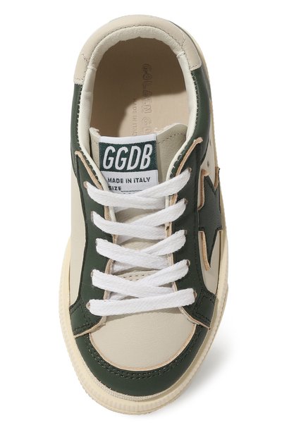 Кожаные кеды GOLDEN GOOSE DELUXE BRAND, арт. GJF00495.F004815, фото 4
