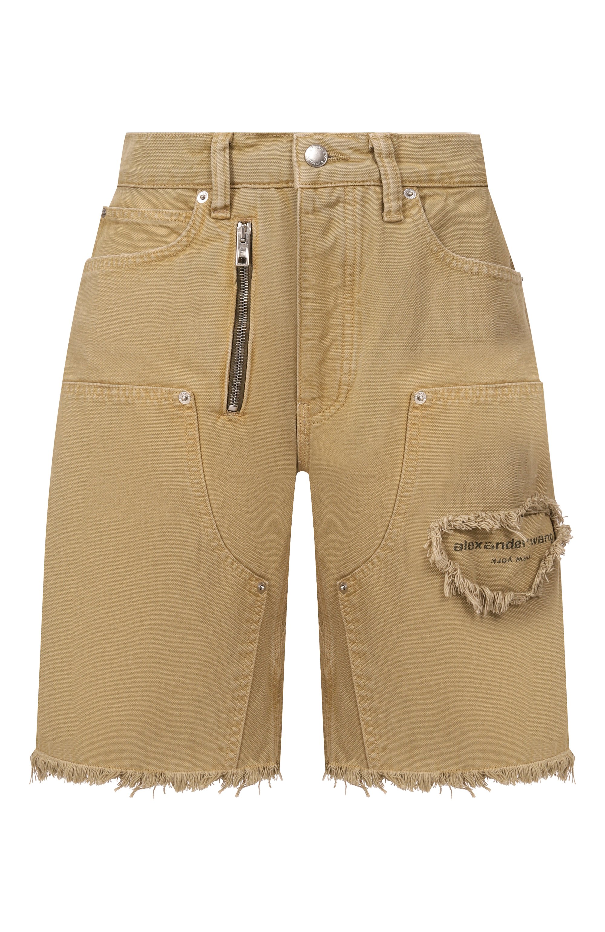 Хлопковые шорты ALEXANDER WANG, арт. 4DC2264160, фото 1