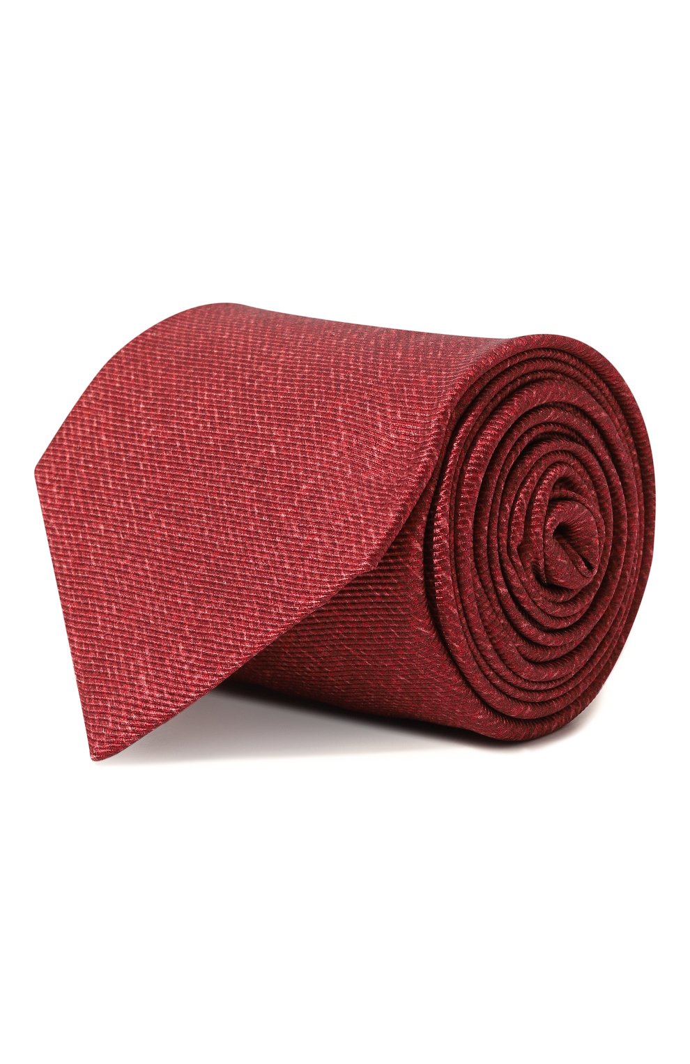 Шелковый галстук KITON красного цвета по цене 29500 руб., арт. UCRVKPC07H59, фото 1 Шелковый галстук KITON, арт. UCRVKPC07H59, фото 1