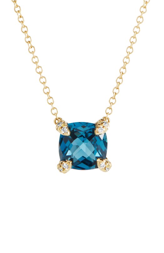 Колье David Yurman N12598D88AIBDI18 Бесцветный N12598D88AIBDI18