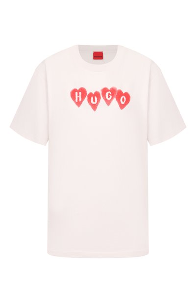 Женская хлопковая футболка HUGO, арт. 50561164