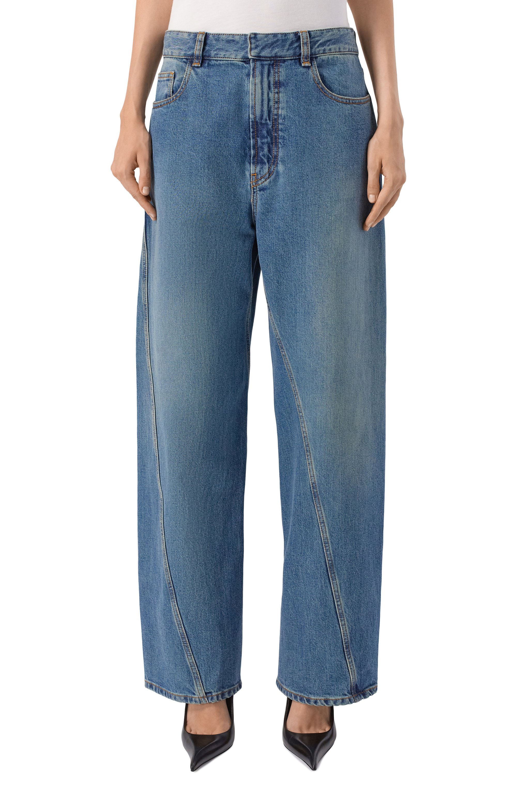 Джинсы ALAIA, арт. AA9P1181D006B, фото 3