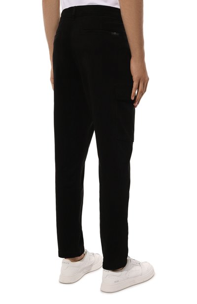 Брюки-карго 7 FOR ALL MANKIND черного цвета по цене 26350 руб., арт. JSGCC540VB, фото 4 Брюки-карго 7 FOR ALL MANKIND, арт. JSGCC540VB, фото 4