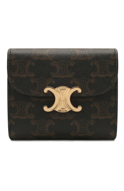 Кожаное портмоне triomphe canvas CELINE, арт. 10D782CQH, фото 1
