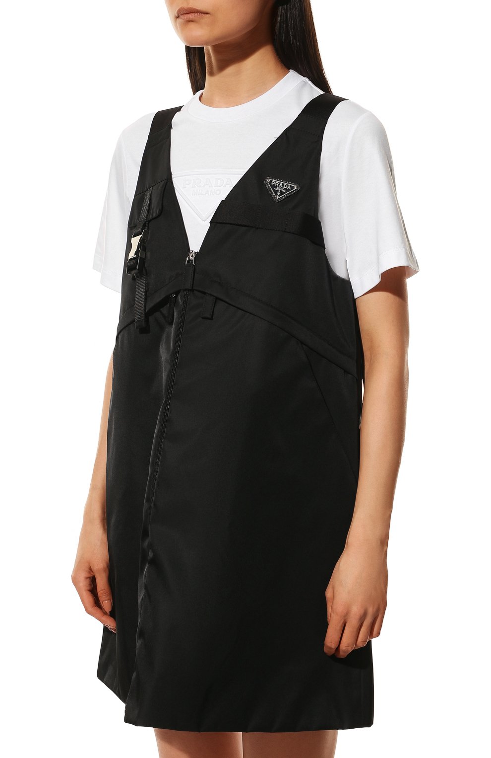 Платье PRADA черного цвета по цене 230000 руб., арт. 230672-1WQ8-F0002-212, фото 3 Платье PRADA, арт. 230672-1WQ8-F0002-212, фото 3