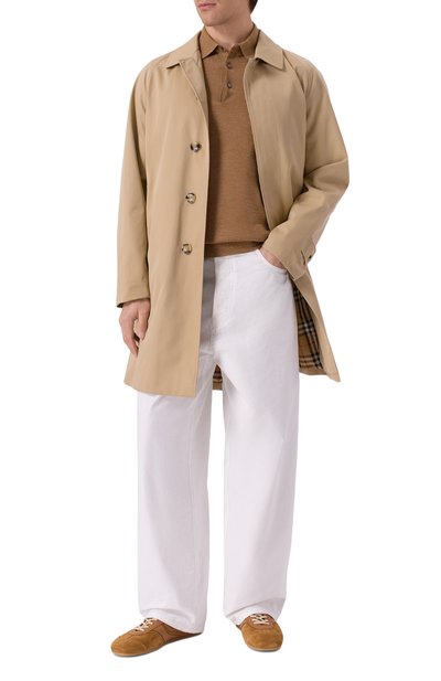 Замшевые кеды DRIES VAN NOTEN светло-коричневого цвета по цене 57100 руб., арт. 021726-126-712, фото 2 Замшевые кеды DRIES VAN NOTEN, арт. 021726-126-712, фото 2