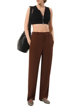 Женские сабо princetown GUCCI темно-бежевого цвета, арт. 687841 UTG10 | Фото 2 (Каблук высота: Низкий; Подошва: Плоская; Каблук тип: Устойчивый; Материал внешний: Натуральная кожа)
