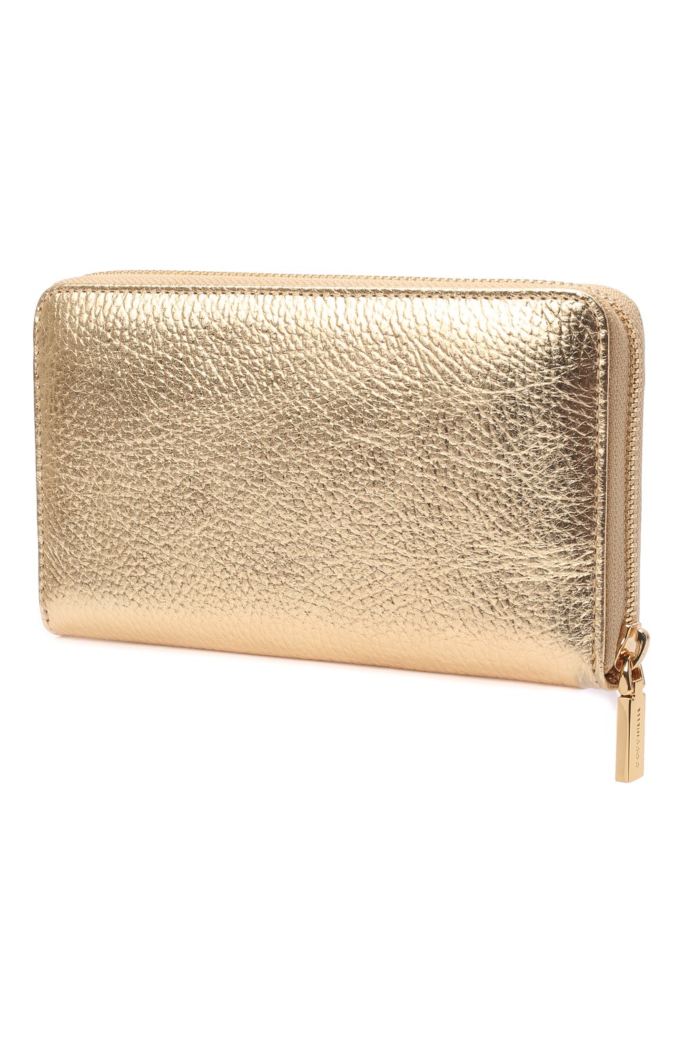 Кожаный кошелек metallic soft COCCINELLE золотого цвета по цене 14100 руб., арт. E2 LW 51 32 01, фото 2 Кожаный кошелек metallic soft COCCINELLE, арт. E2 LW 51 32 01, фото 2