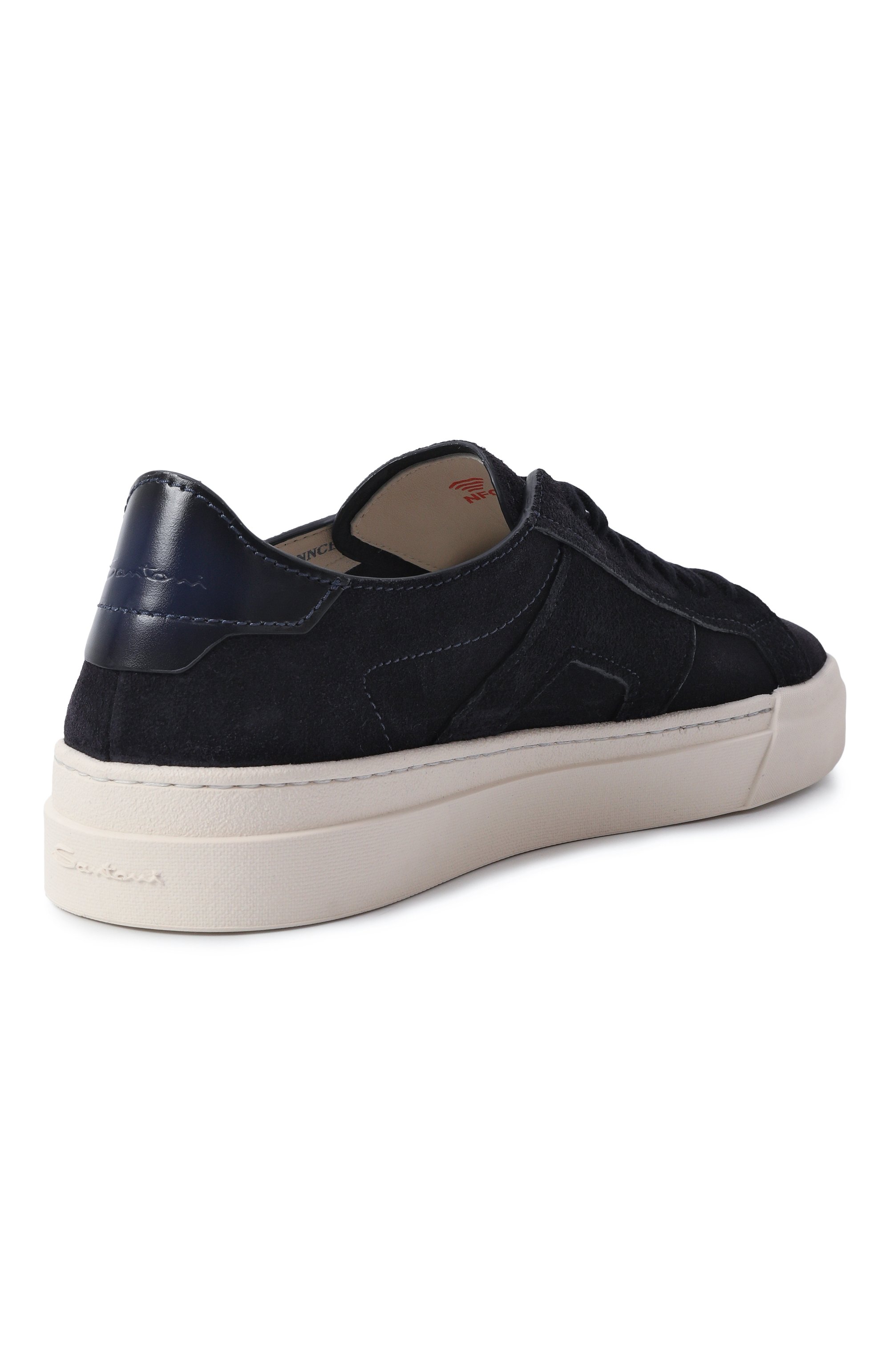 Замшевые кеды gloria SANTONI, арт. MBGG21967PNNCEAT, фото 5