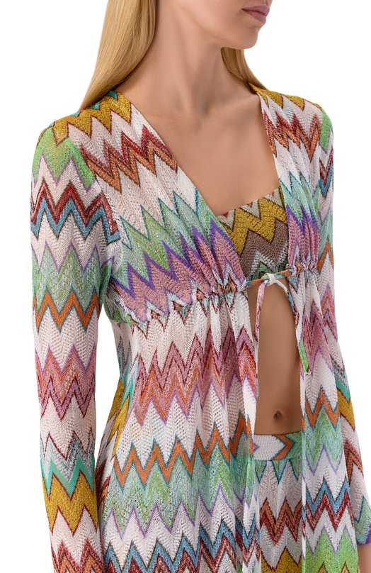 Кардиган из вискозы Missoni MS26SQ0S/BR014K Разноцветный  MS26SQ0S/BR014K Фото 5