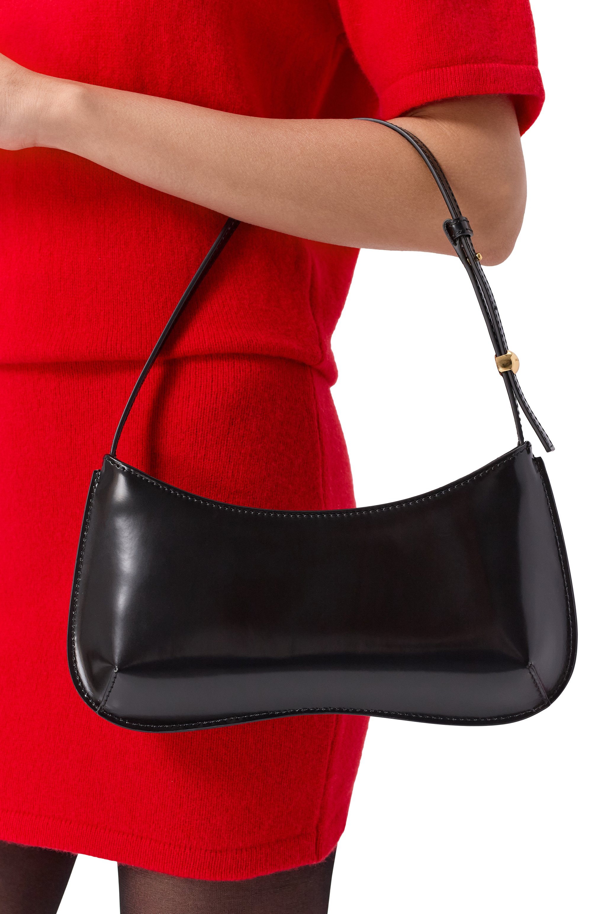 Сумка le bisou JACQUEMUS черного цвета по цене 88950 руб., арт. 25HBAW00442AC1/8A01, фото 2 Сумка le bisou JACQUEMUS, арт. 25HBAW00442AC1/8A01, фото 2