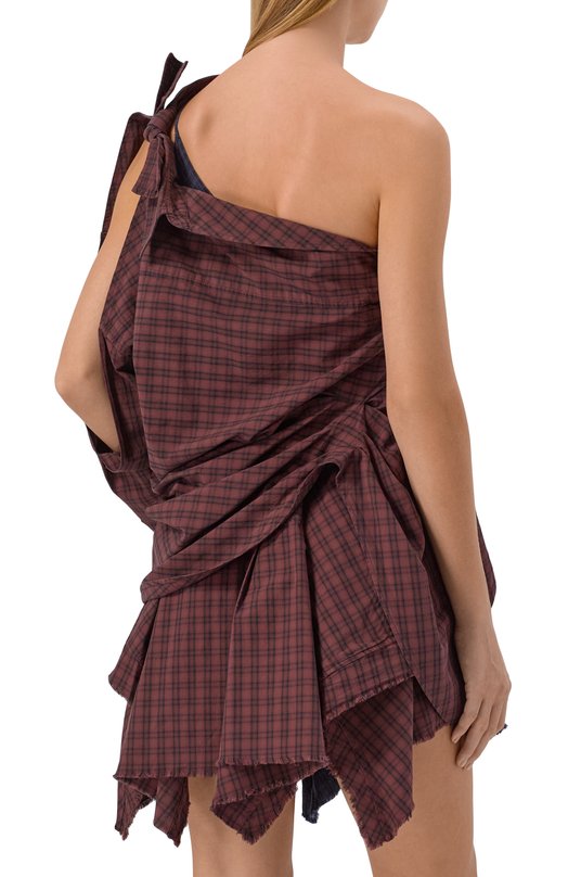 Хлопковое платье Alexander Wang 1WC3256847 Разноцветный  1WC3256847 Фото 3