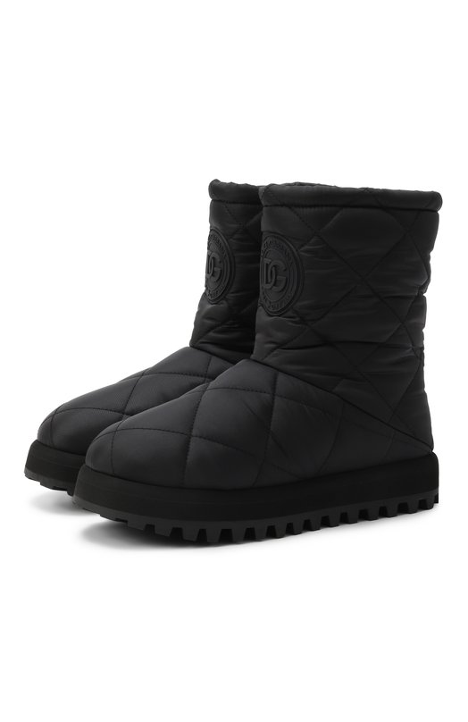 Текстильные дутики Dolce & Gabbana CT1096/AQ075 Чёрный CT1096/AQ075