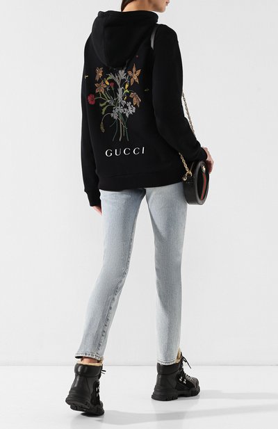 Хлопковый пуловер GUCCI, арт. 469251/XJANQ, фото 2