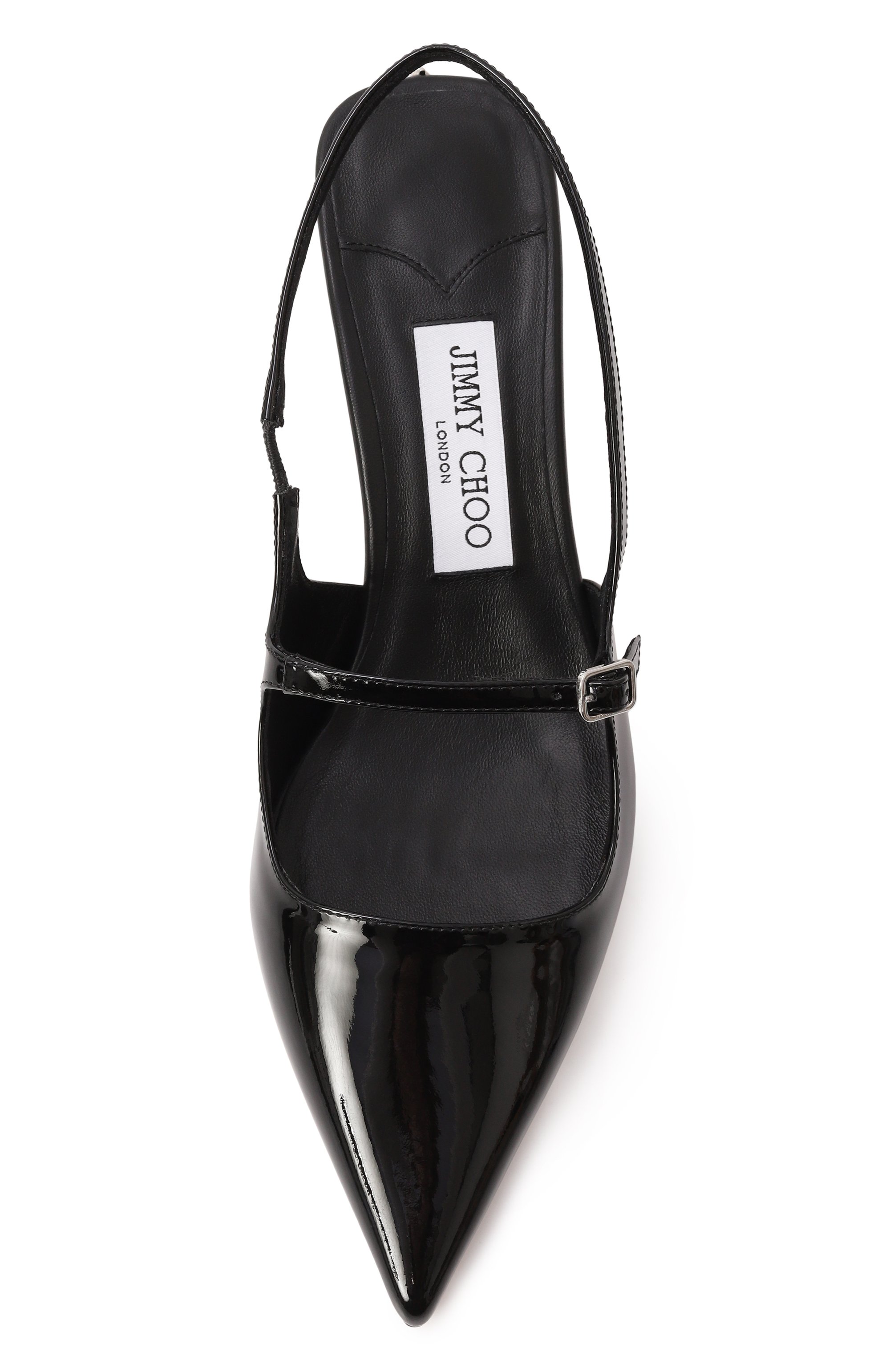 Кожаные туфли didi 45 JIMMY CHOO, арт. DIDI 45/PAT, фото 6