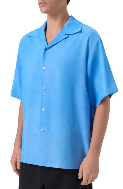 Рубашка из лиоцелла MSGM, арт. 4040ME08X/267009, фото 3