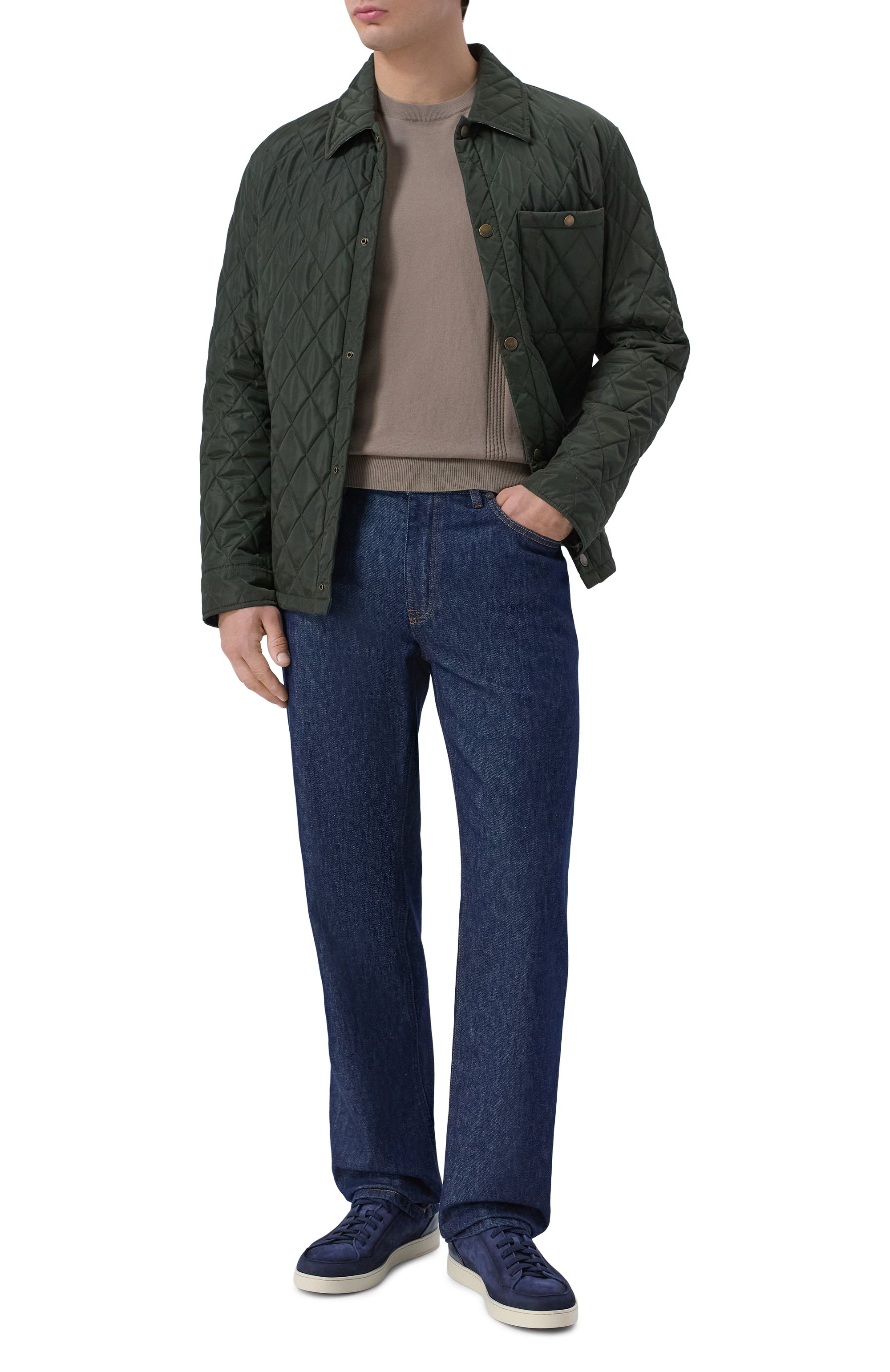 Хлопковый джемпер CORNELIANI, арт. 27M58A/2725109, фото 2