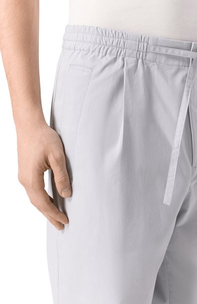 Хлопковые брюки 12 STOREEZ, арт. 137285, фото 5