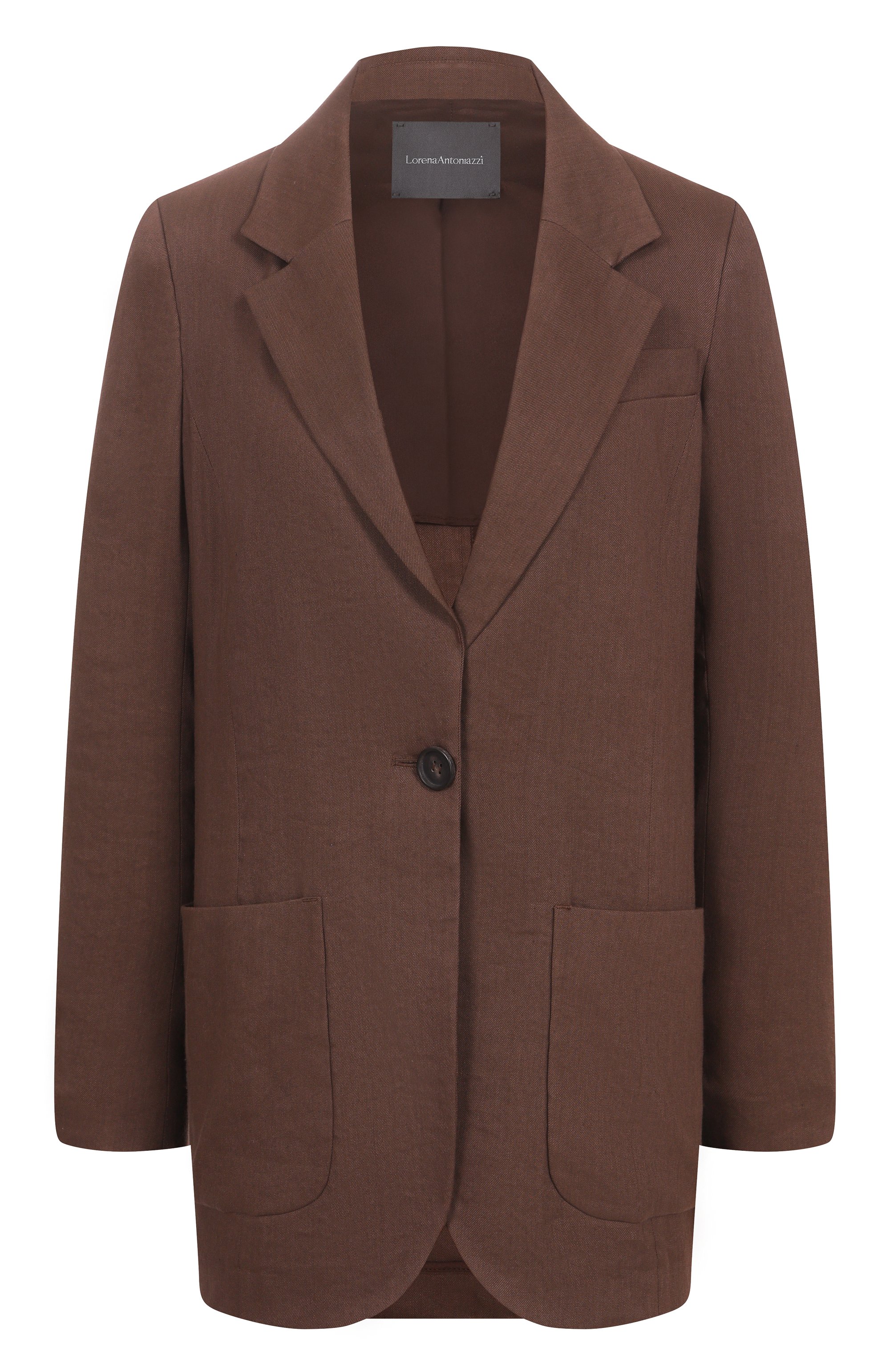 Жакет изо льна и вискозы LORENA ANTONIAZZI, арт. P2550GA02B/3347, фото 1