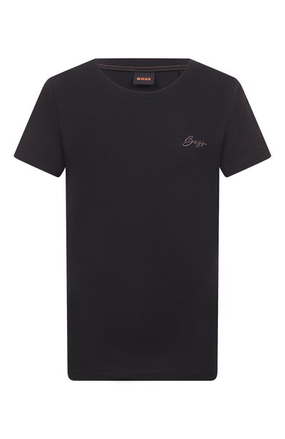 Хлопковая футболка BOSS ORANGE, арт. 50549184, фото 1