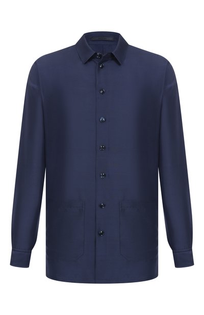 Мужская шелковая рубашка GIORGIO ARMANI, арт. GM001426/TE14321