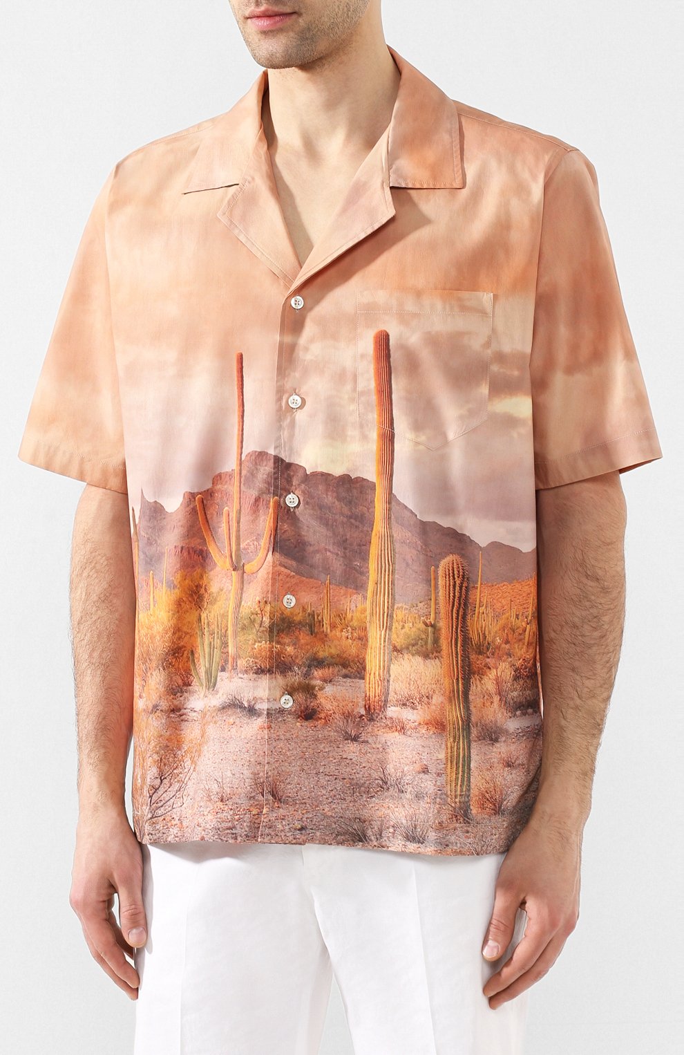 Хлопковая рубашка RHUDE, арт. RHU06PS20027, фото 3